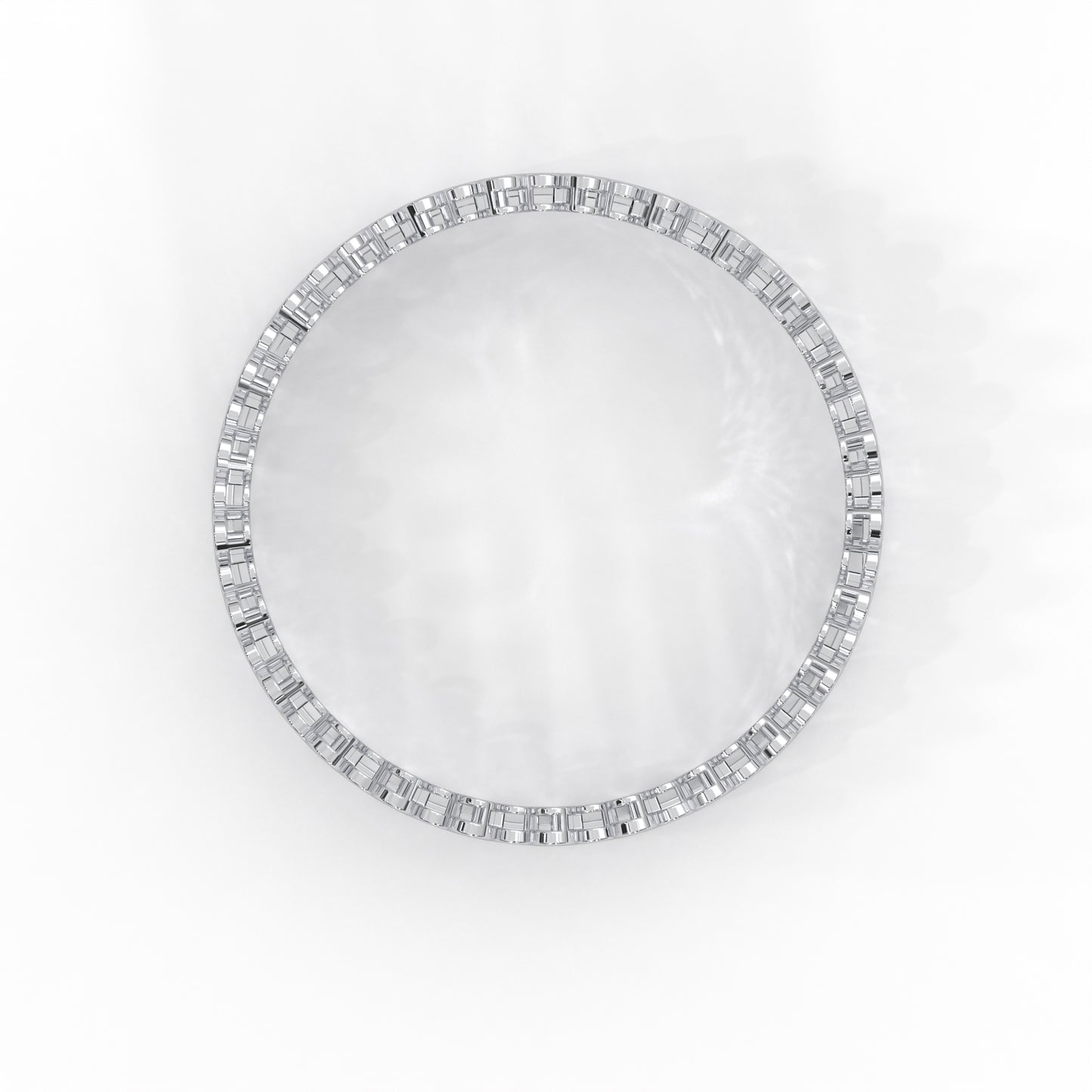 14K Gold-Plated Bracelet with 0.53 cttw Natural Diamond Pave Set for Women