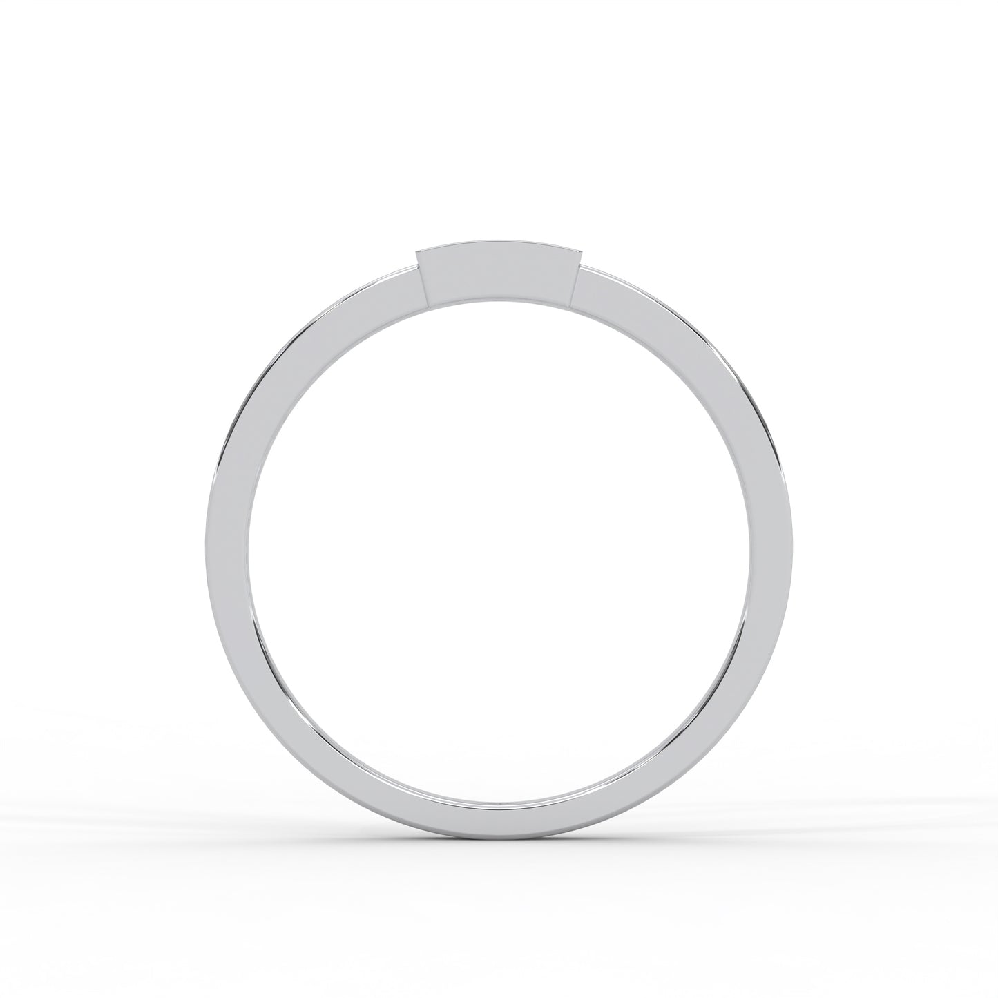 0.10 Cttw Natural Diamond Unique Spaced Out Engagement Ring for Women | 925 Sterling Silver